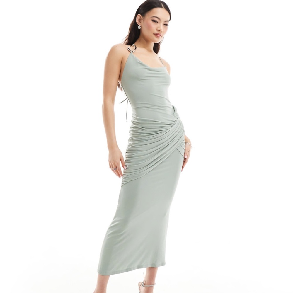 ASOS Mesh Maxi Dress